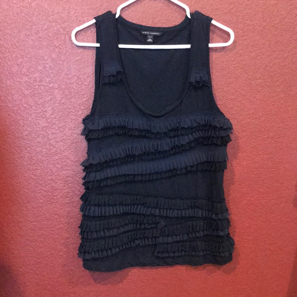 ruffle tank top